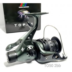 Рибальська котушка EOS TOPAZ 50, підшипників 2